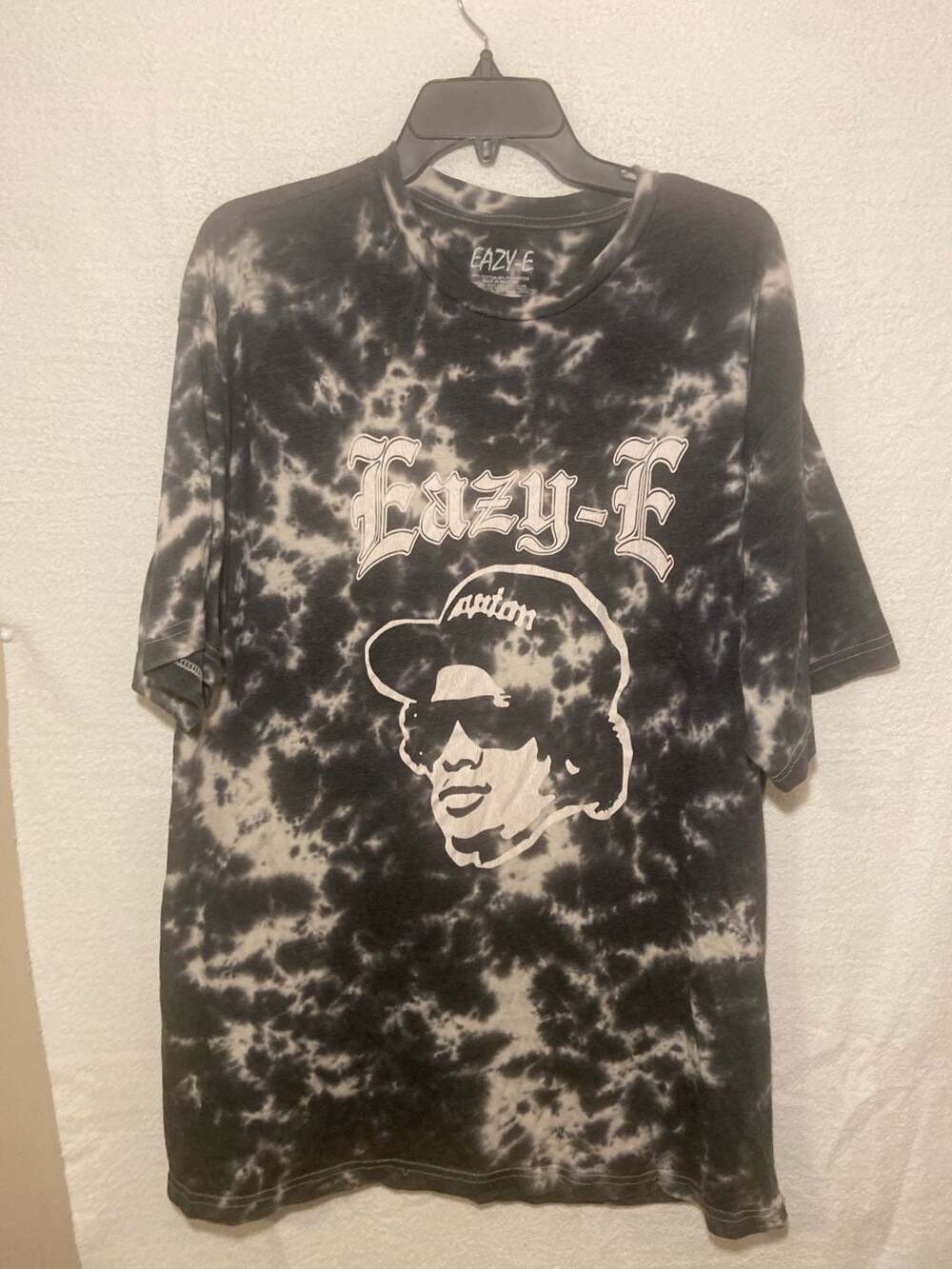 Eazy-E Ruthless Records Portrait Graphic Tie-Dye T-Shirt Size 3X
